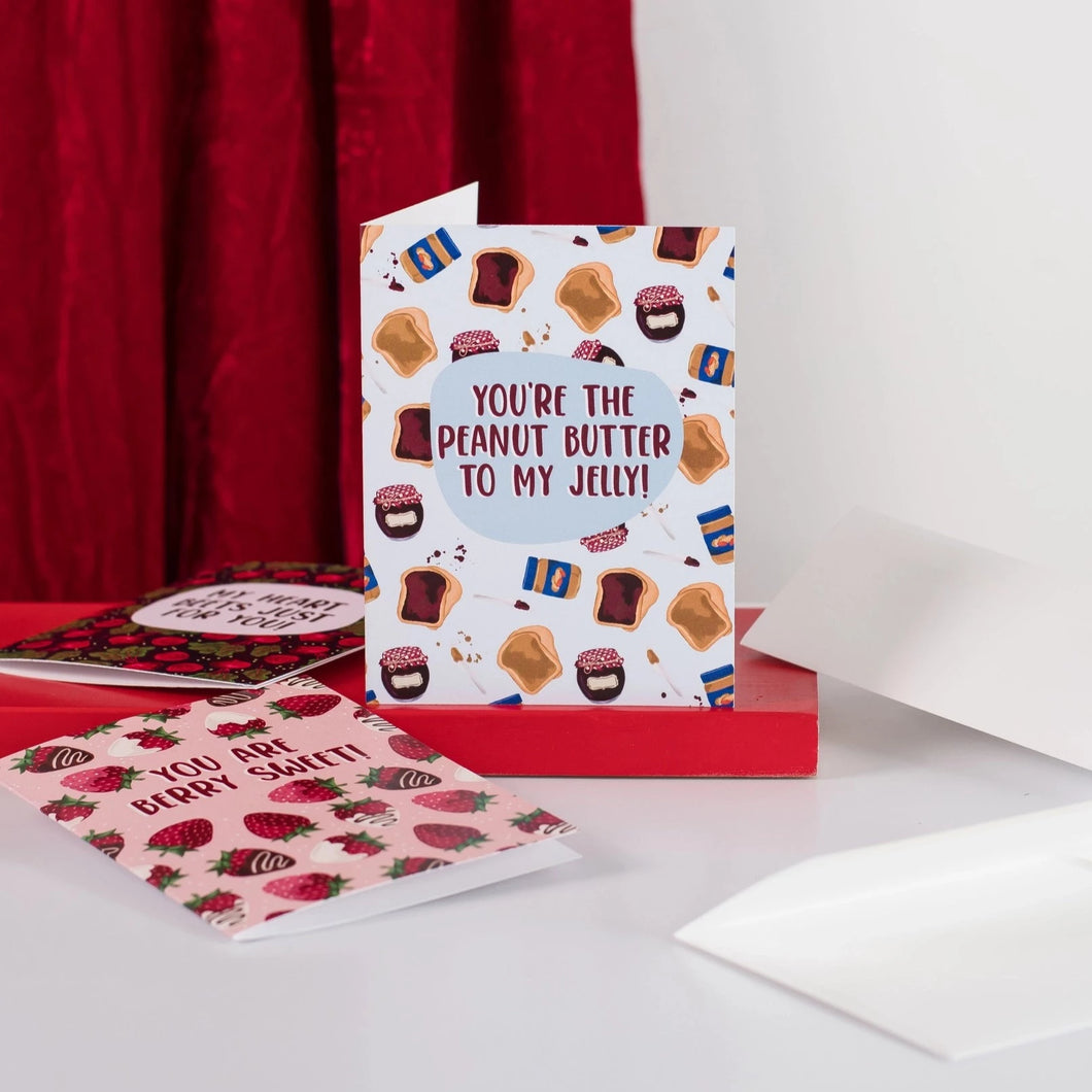 Greeting Card: Peanut Butter To My Jelly!