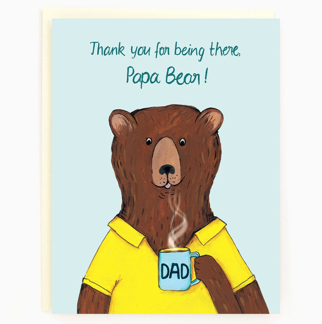 Greeting Card: Papa Bear