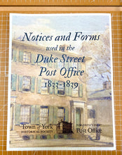 Load image into Gallery viewer, Book: Notices and Forms - Duke Street Post Office 1833-1839
