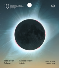 Load image into Gallery viewer, Canadian Postage: 2024 Total Solar Eclipse Booklet
