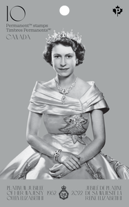 Canadian Postage: 2022 Queen Elizabeth II: Platinum Jubilee Domestic Stamps