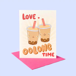 Greeting Card: Love Oolong Time