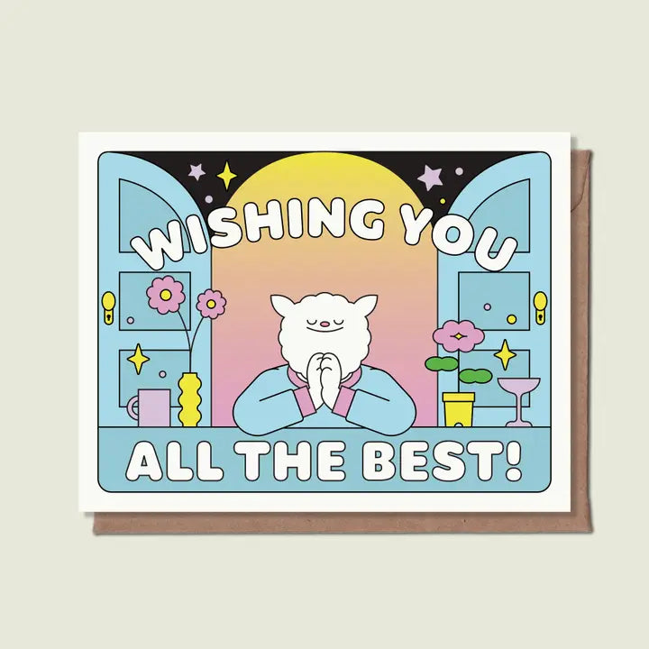Greeting Card: Wishing You All The Best!