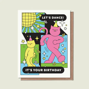 Greeting Card: Let's Dance