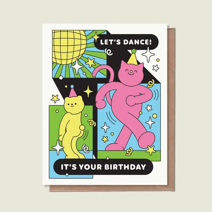 Greeting Card: Let's Dance