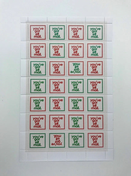 Decorative Stamps: YOU'VE GOT ELF MAIL