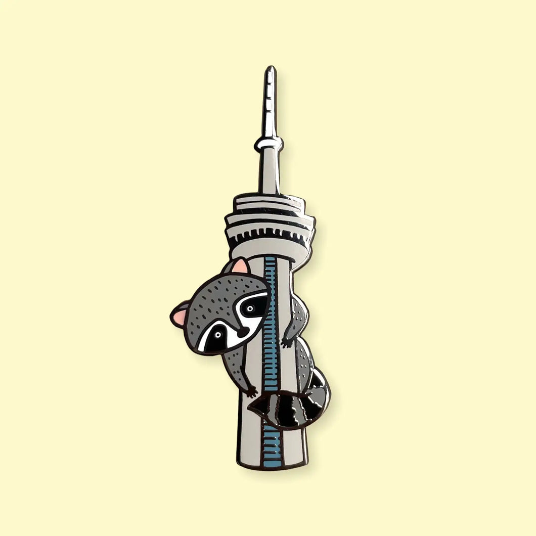 Pin: CN Tower Raccoon