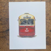Load image into Gallery viewer, Postcard: QUEEN OLD STREETCAR
