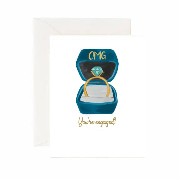 Greeting Card: OMG Engagement