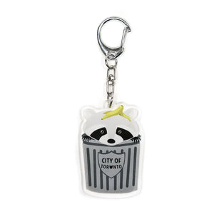 Keychain: Trash Panda Raccoon