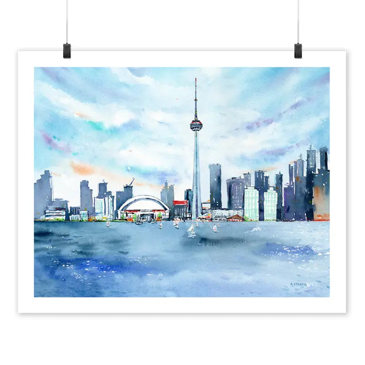 Print: Toronto Skyline Fine Art Print