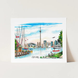 Print: Toronto Island (Horizontal)