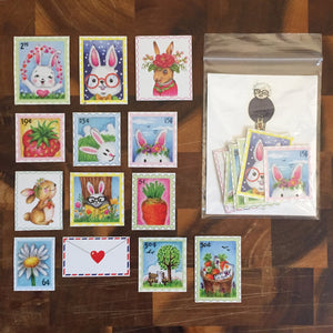 Sticker Pack: Spring Bunny