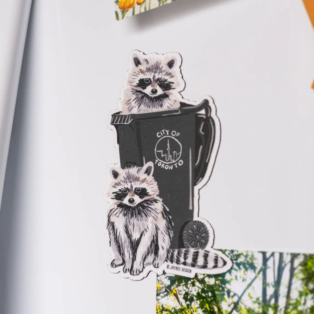 Magnet: Toronto Trash Raccoon