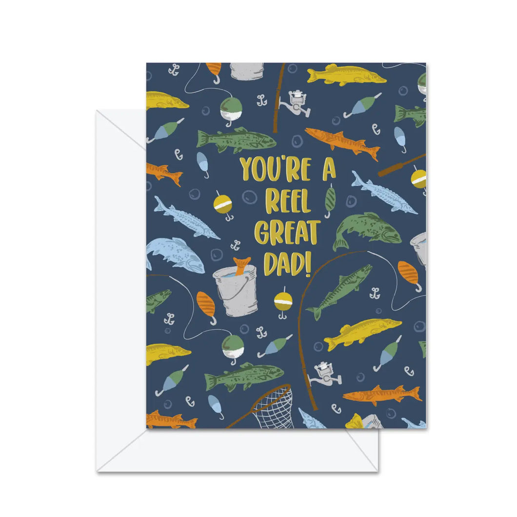 Greeting Card: You're A Reel Great Dad