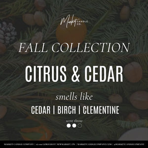 Candle: Citrus & Cedar