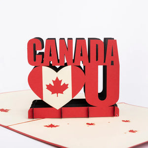 Greeting Card: Pop-Up Canada ❤️