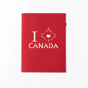 Greeting Card: Pop-Up Canada ❤️