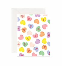 Load image into Gallery viewer, Greeting Card: Candy Hearts
