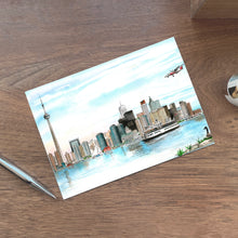 Load image into Gallery viewer, Postcard: Toronto Skyline From Toronto Island
