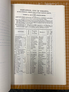 Book: Notices and Forms - Duke Street Post Office 1833-1839