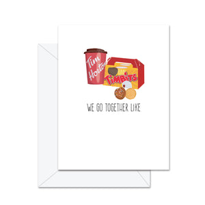 Greeting Card: We Go Together