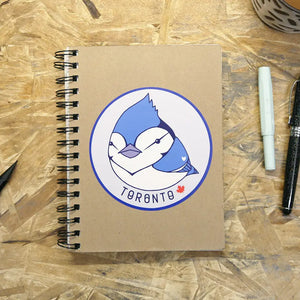 Sticker: Blue Jay (Round)