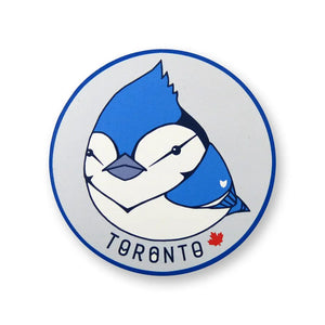 Sticker: Blue Jay (Round)