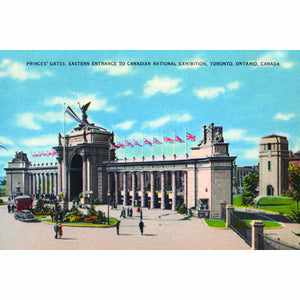Postcard: 1946 CNE Princes Gates