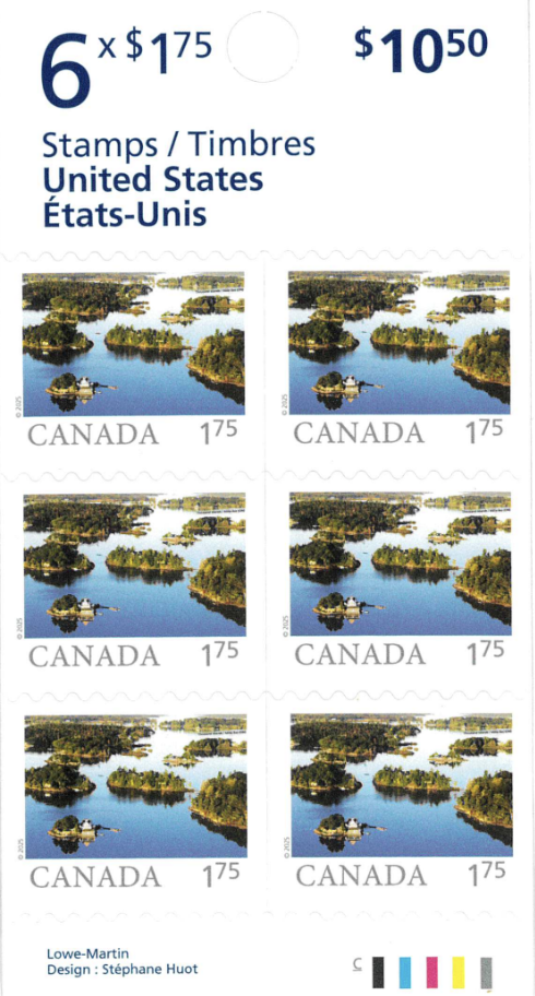 Canadian Postage: 2024 United States Stamps - Far and Wide Landscapes