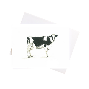 Greeting Card: Cow