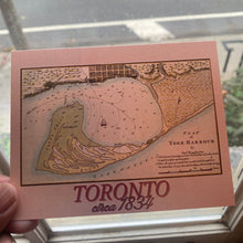 Load image into Gallery viewer, Postcard: Toronto circa 1834
