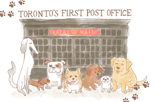 Postcard: Dogs of the PO
