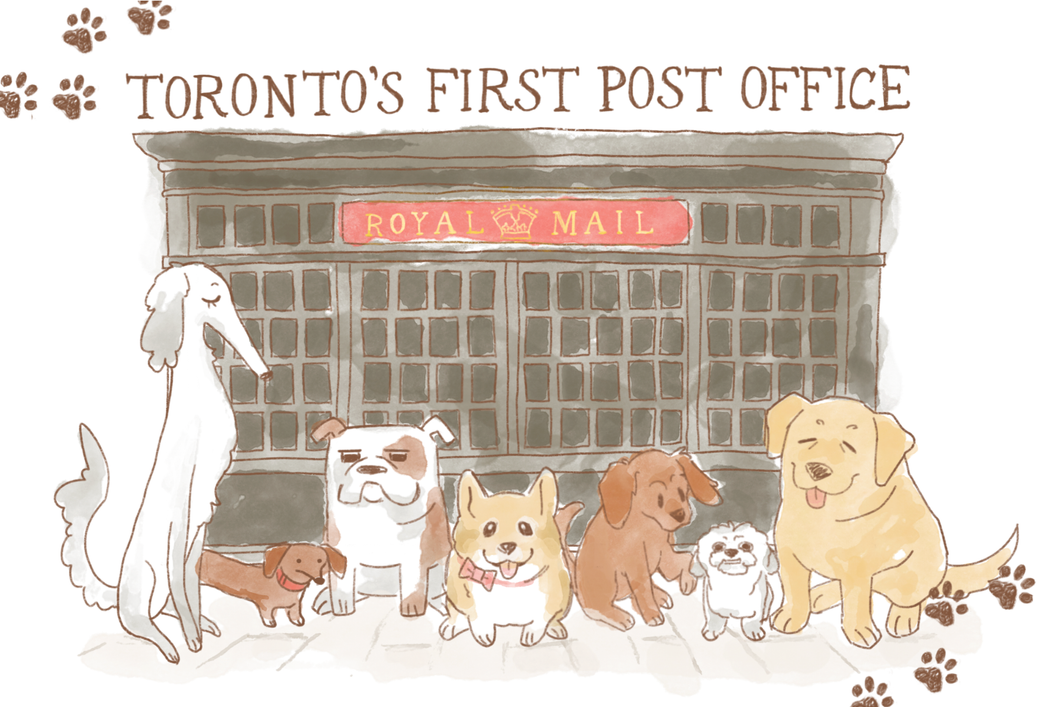 Postcard: Dogs of the PO
