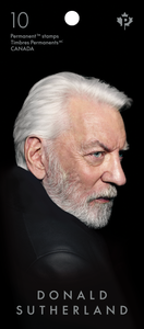 Canadian Postage: 2023 Donald Sutherland Domestic Stamps