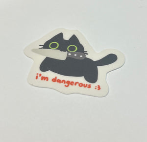 Sticker: i'm dangerous