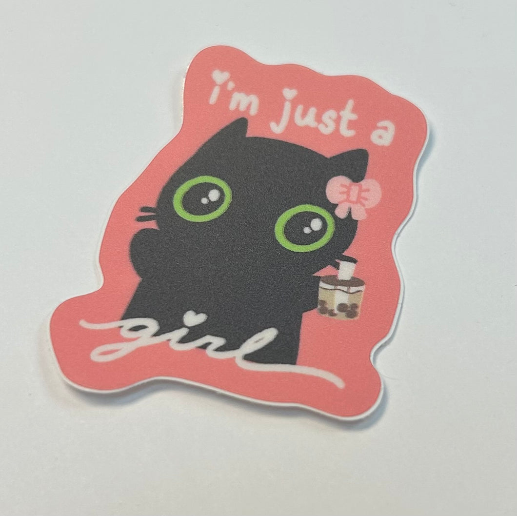 Sticker: i'm just a girl