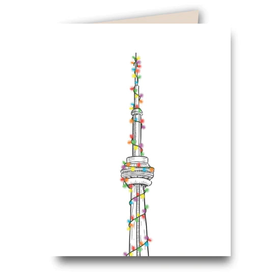 Greeting Card: Holiday CN Tower