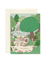 Load image into Gallery viewer, Greeting Card: Love in the Park
