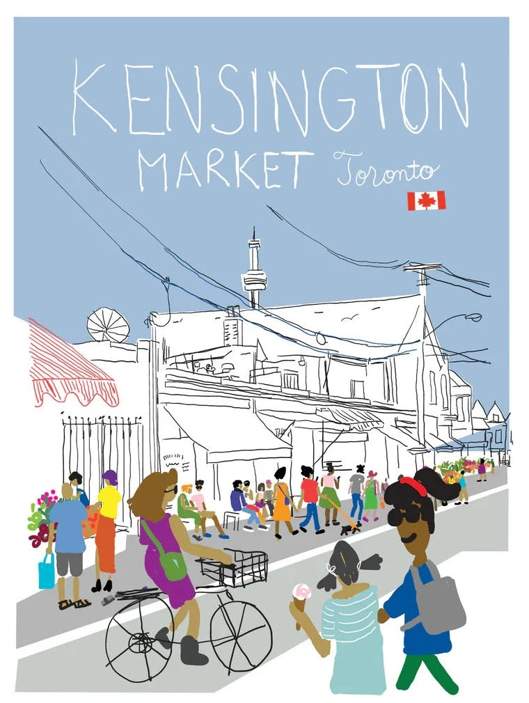 Greeting Card: Kensington Market