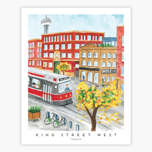 Print: KING STREET WEST