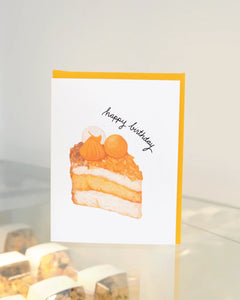 Greeting Card: Happy Birthday Slice