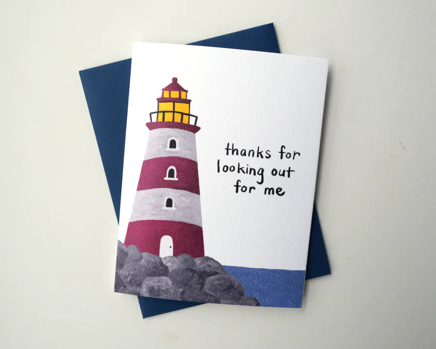 Greeting Card: Thanks for Looking Out For Me