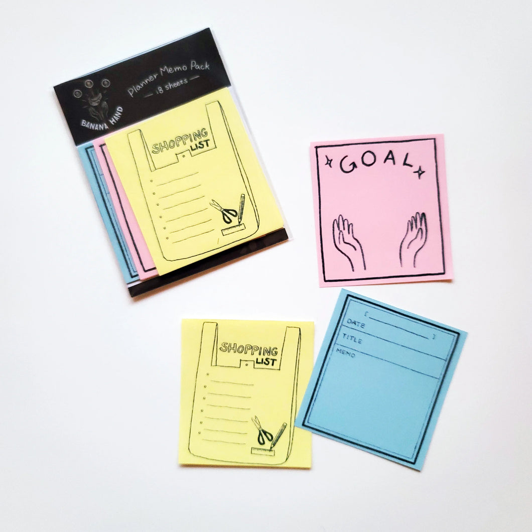 Notepad: Planner Memo Pack