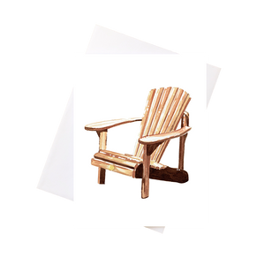 Greeting Card: Muskoka Chair