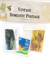 Load image into Gallery viewer, Canadian Postage: Vintage Stamp Pack (DOMESTIC)
