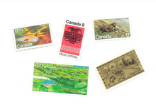 Load image into Gallery viewer, Canadian Postage: Vintage Stamp Pack (DOMESTIC)
