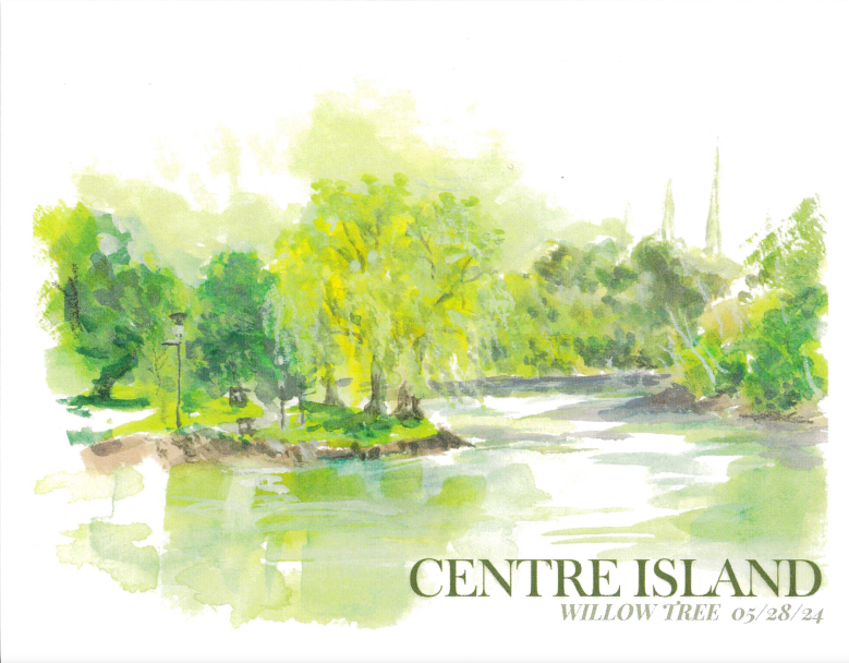 Postcard: Centre Island