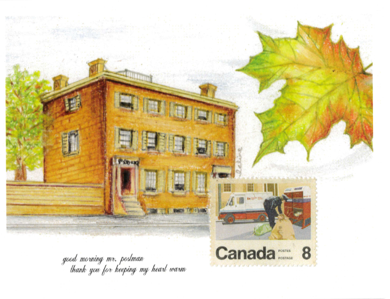 Postcard: Toronto's First Post Office