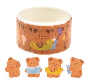 Washi Tape: Pre-Cut Cute Cartoon Animals